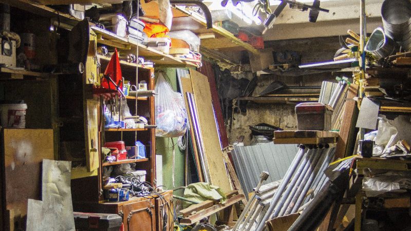 Hoarding Cleanup A garage in Bayshore, NY in need of Hoarding Cleanup